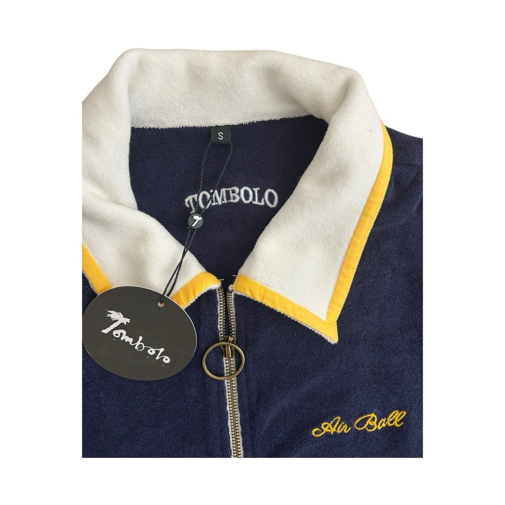 Tombolo Air Ball' Basketball Cabana Shirt Small NWT - Picture 5 of 11